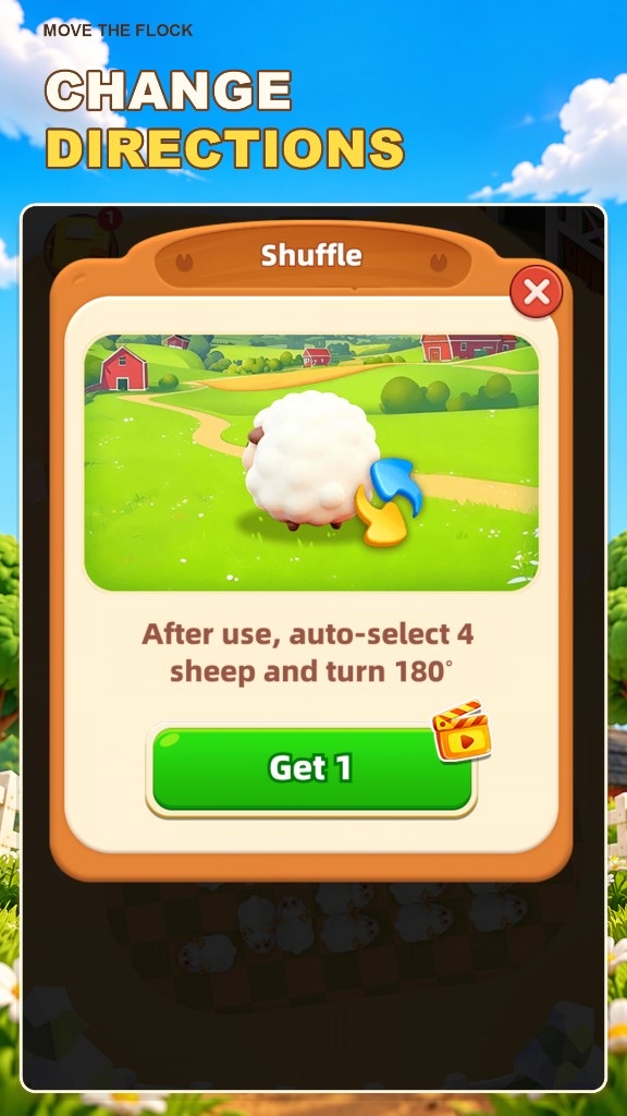 Change Directions helper — rotate a sheep's facing